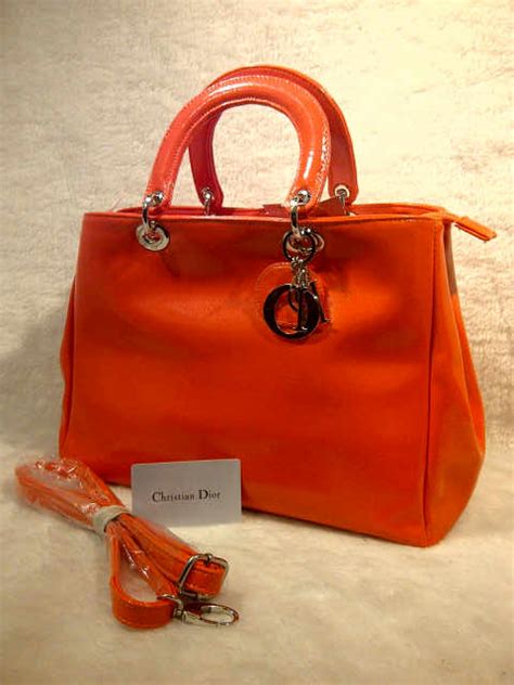 christian dior tas oranje|Dior.